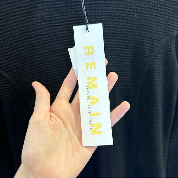 Remain Birger Christensen Black Zea Knit Dress - Picture 8 of 8